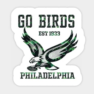 Art drawing go birds Sticker